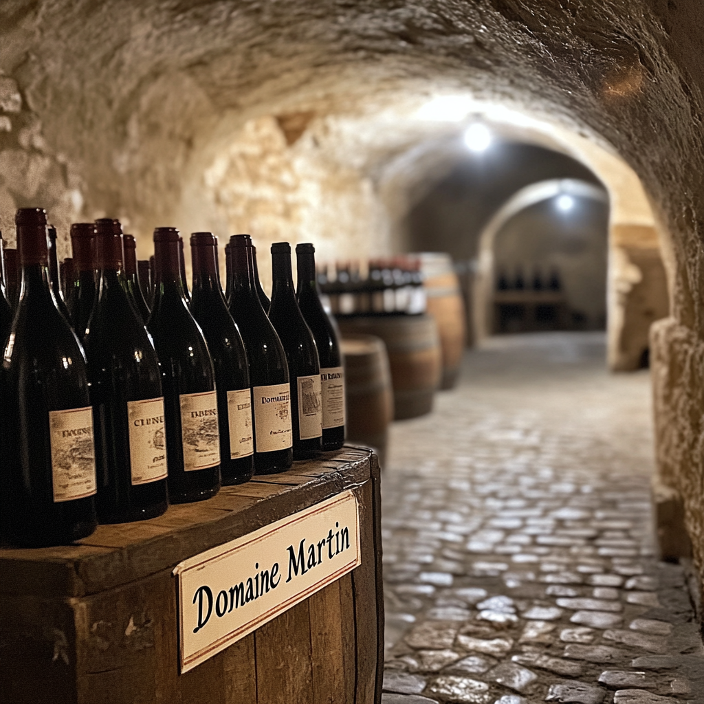 Visite de cave et dégustation des vins du Domaine Martin